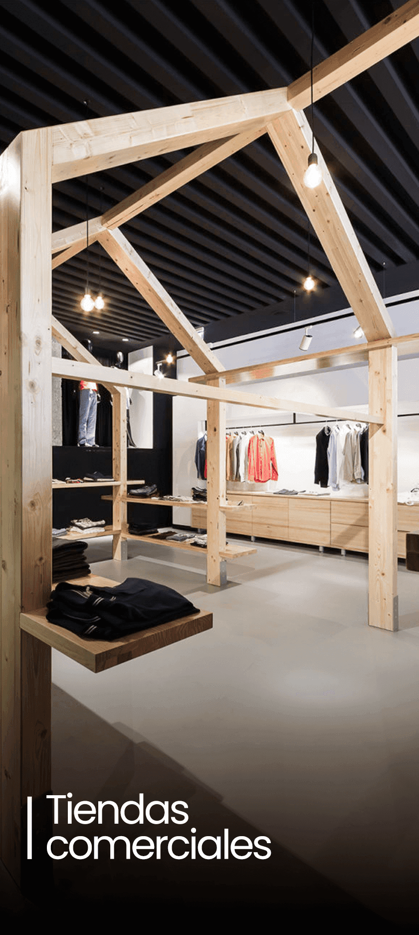 Tiendas comerciales